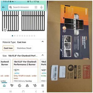 Hisencn Stainless Steel Replacement Parts SLN-LPG Gas Grill Models